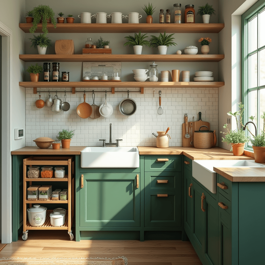 Storage solutions for tiny kitchen