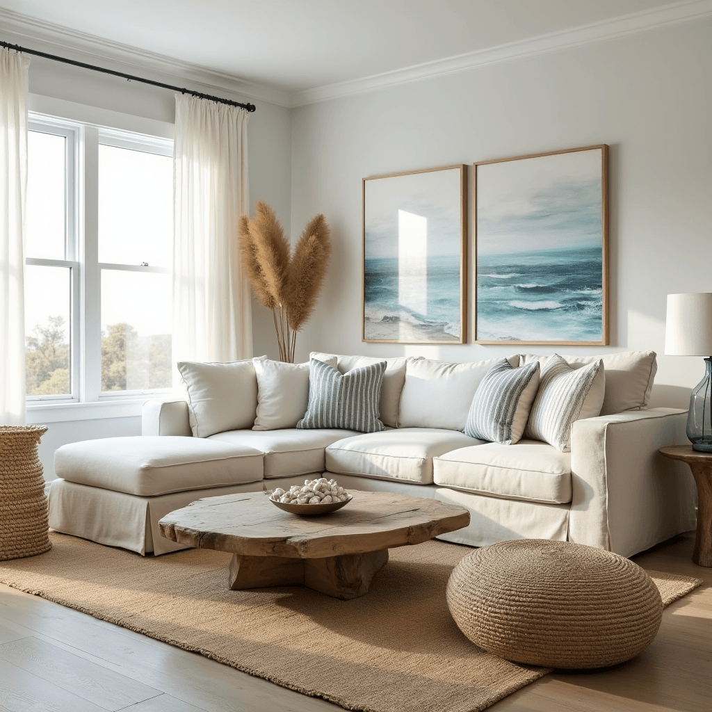 Coastal chic decor