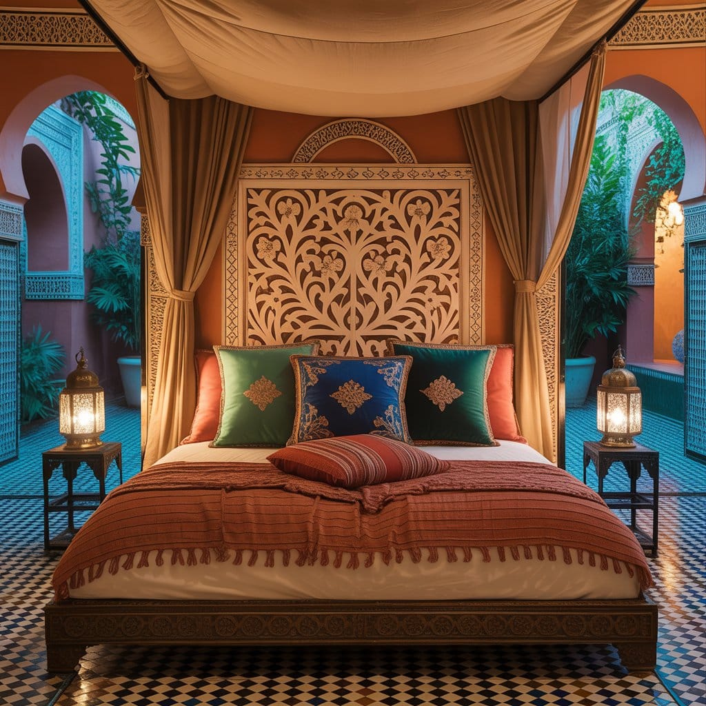 Moroccan Bedroom Decor