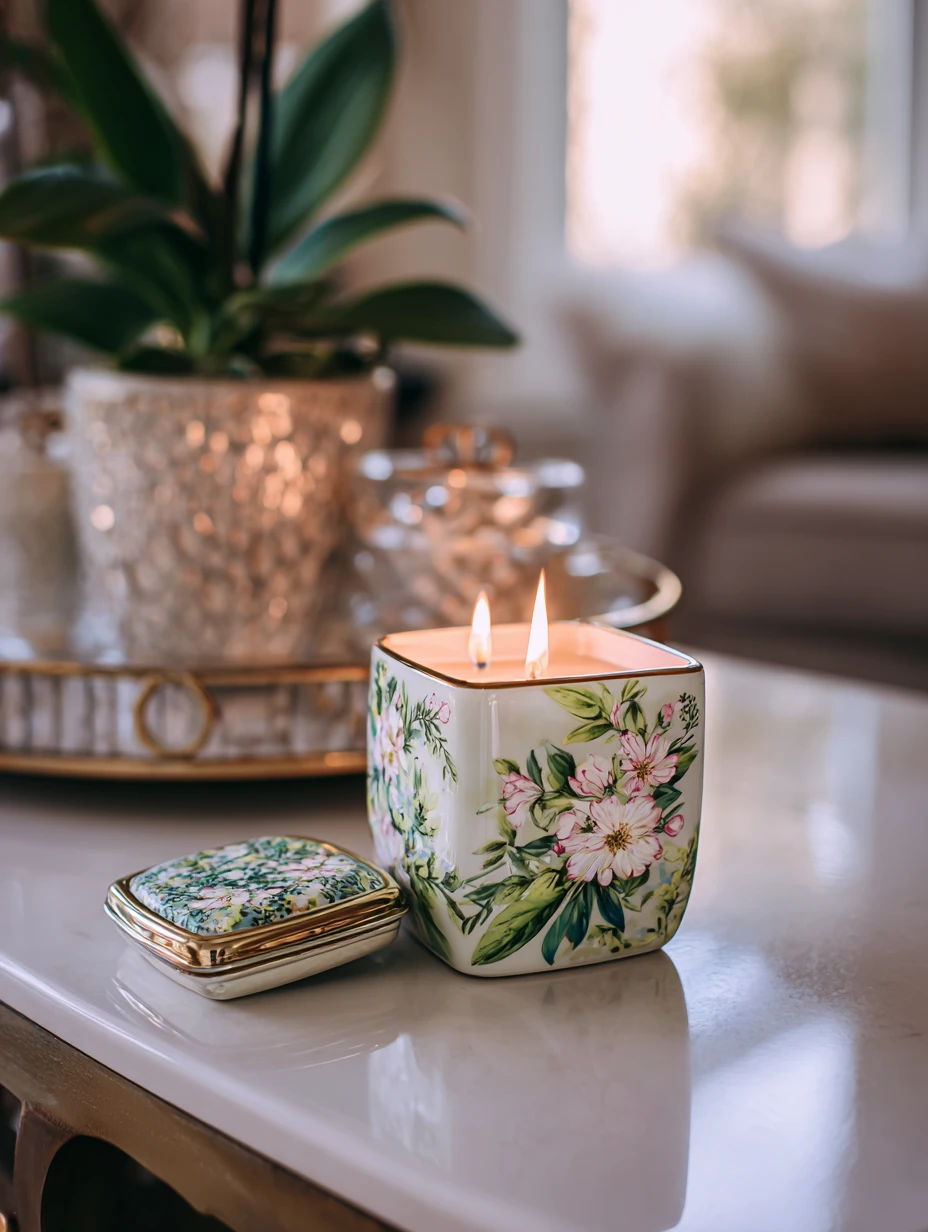 Spring Decor Spring Candles Spring Candles Fresh Scents Decor Ideas