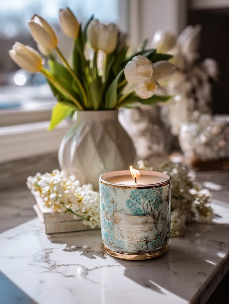 Spring Decor Spring Candles Spring Candles Fresh Scents Decor Ideas