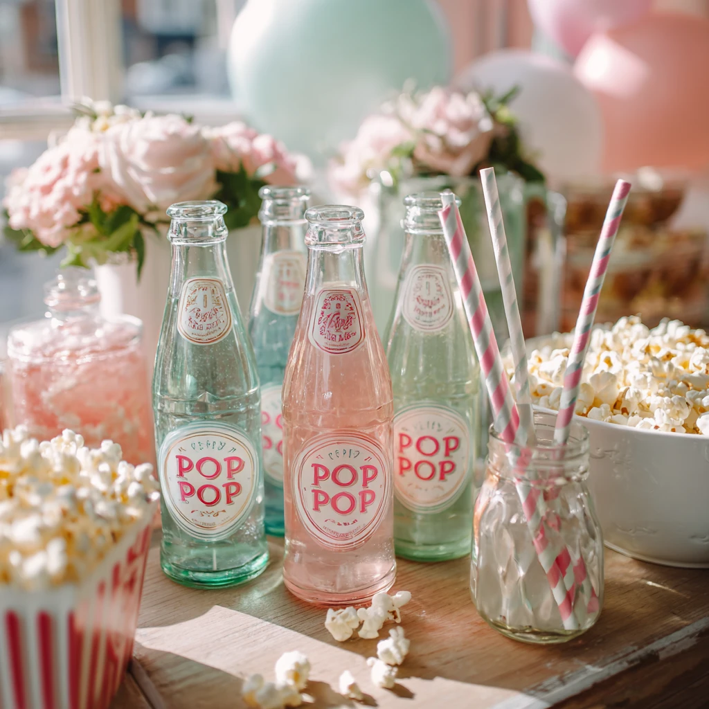 Ready To Pop Baby Shower Soda Ideas Ready Pop Baby Shower Soda Ideas Cute