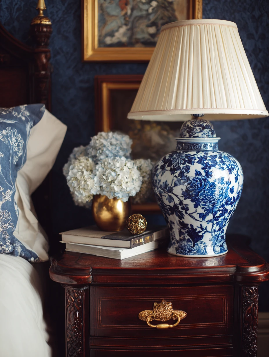 Blue and White Home Decor